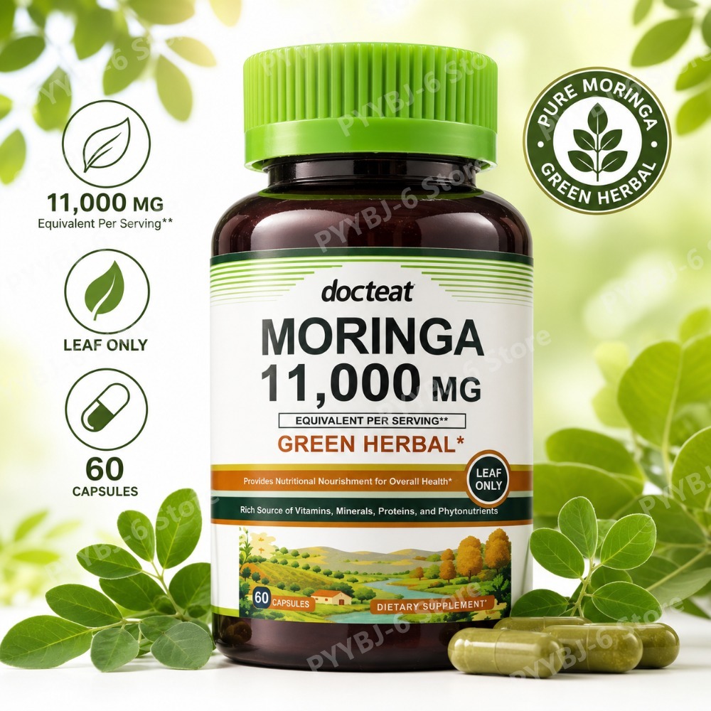 Green Herbal Wellness - Moringa 11000mg Green Herbal Supplement 60